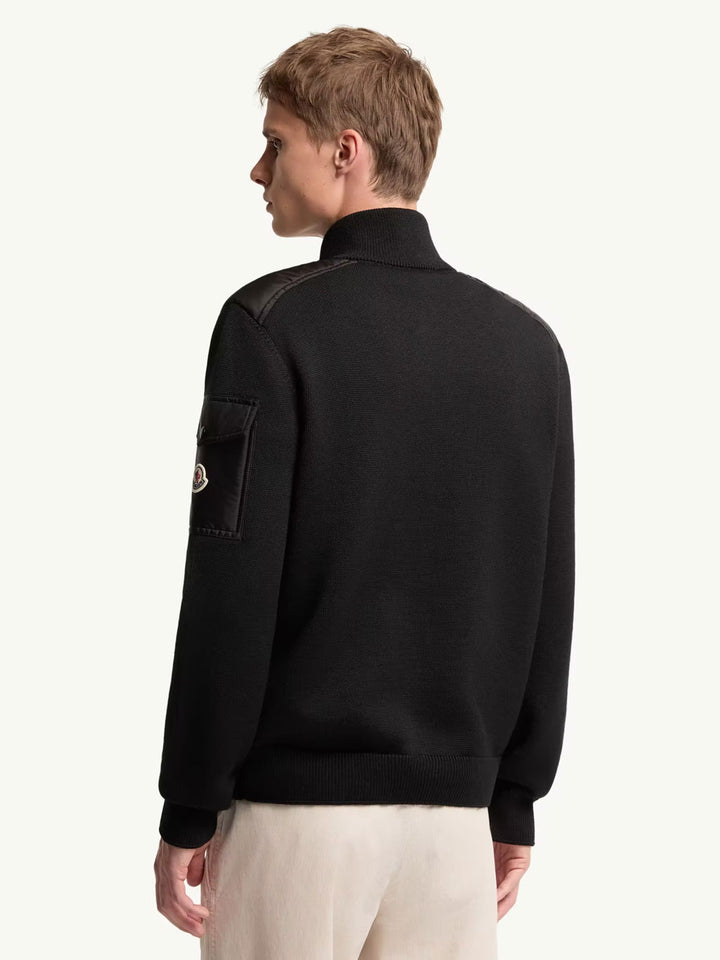 Moncler Cardigan - Black | ca12c1a8fa3ab121e162b52db71586baae242d19