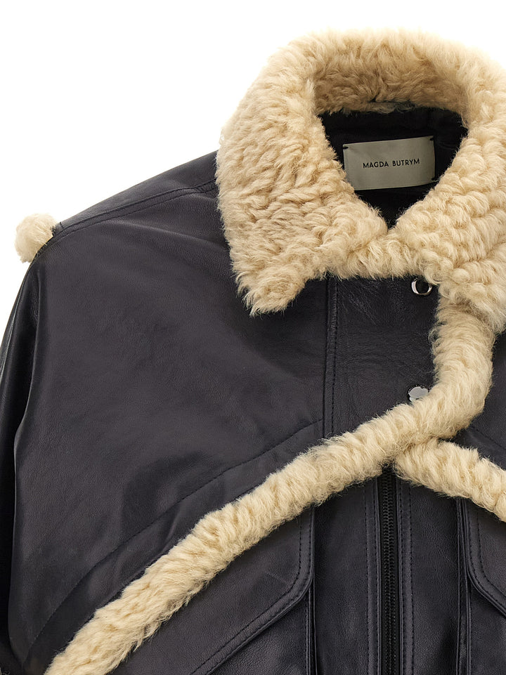 Magda Butrym Pf 25 Puffer Jackets - Blue | bee5fc24dca1e81eb0856e7f32c1d103f40fc6e5