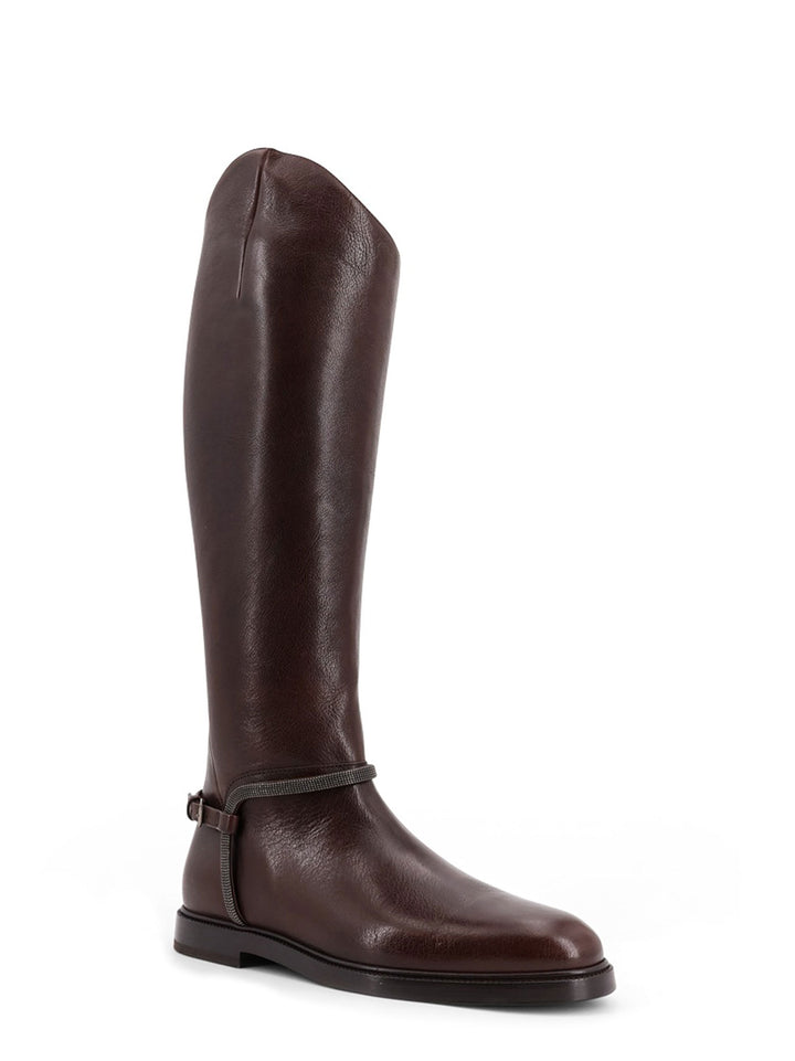 Brunello Cucinelli Boots - TESTA MORO | 6456e2d810b1cddd867cce1f7050083c96bd687c
