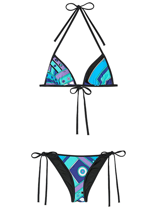 Vivara Print Triangle Bikini