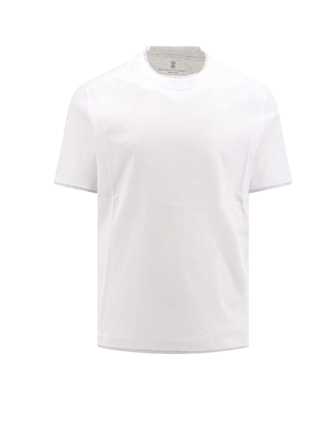 Brunello Cucinelli T-shirts and Polos - Light and natural | 924e8cee080e6f869c9d7b11cd11f41f1c33fbbd