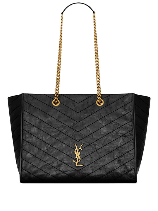 Niki Shopping Bag In Vintage Leather