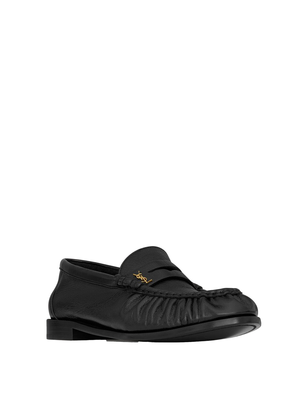 Saint Laurent Paris Loafers - Black | 026a4d6ce6956a7f3e17b3cb4640ff4d4c8fa903