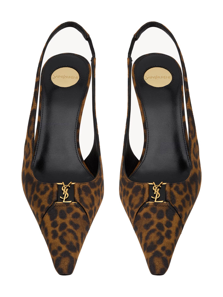 Saint Laurent Paris Decolletes - Brown | 1aeb5240b85de66dde05d699829da5d3940d7bf3