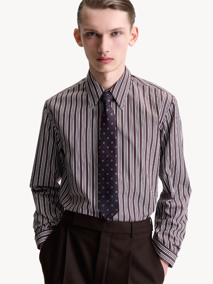 Saint Laurent Paris Ties - Red | 36e291f4a7f3d932c09567dd194999b349c76624