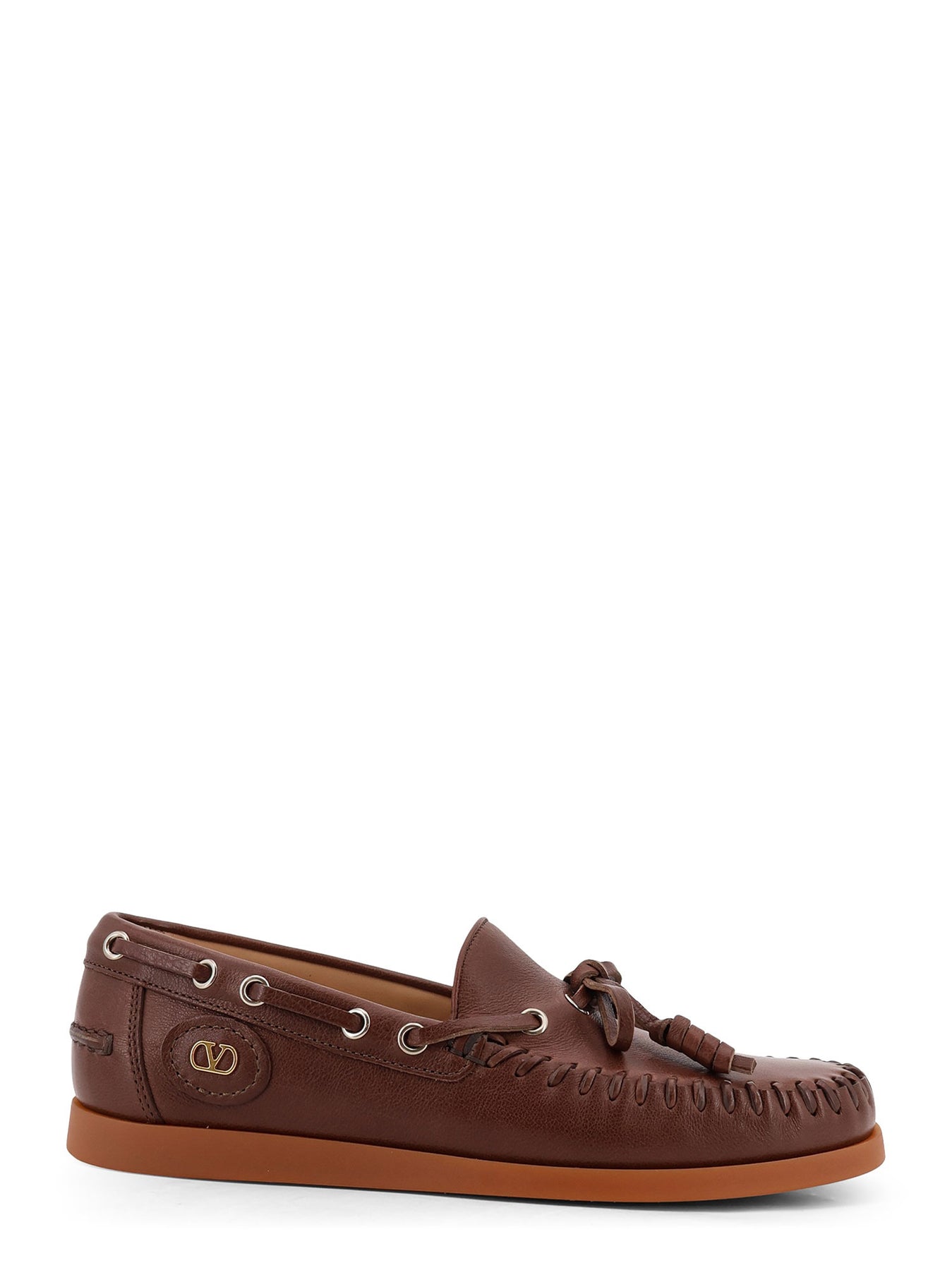 Valentino Garavani Flat shoes - BARK BROWN | 5b718c1cbd2ab1e7bb665f36931203c0124af1bd