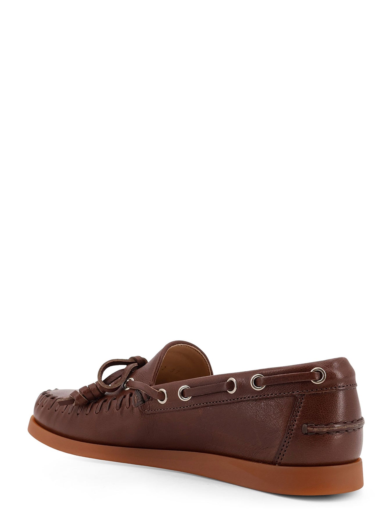 Valentino Garavani Flat shoes - BARK BROWN | a4002a8ecf4fee09a2cbbd293e18b3c09b8a6b75