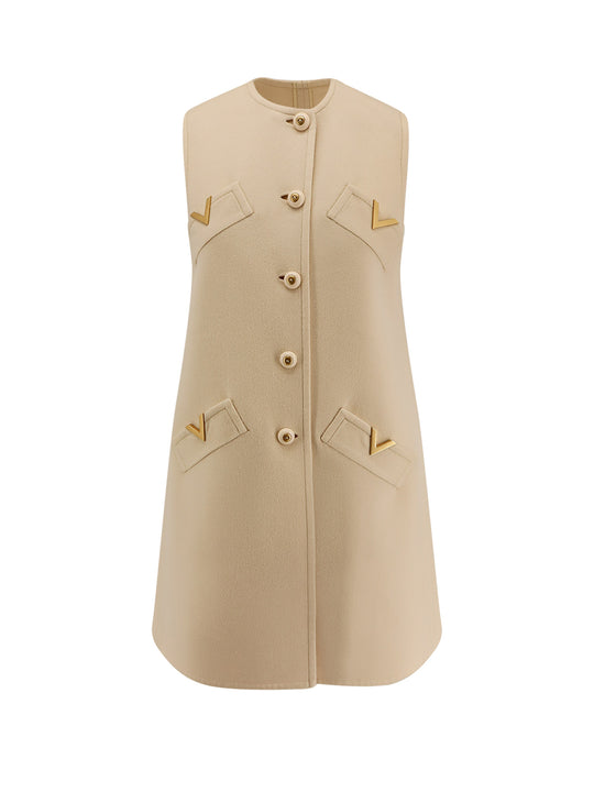 Wool And Cashmere Short Dress