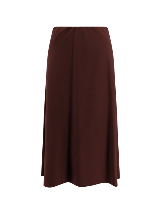 Virgin Wool And Viscose Skirt