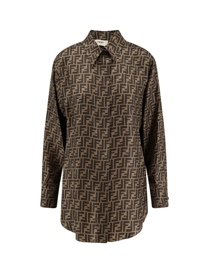 Fendi Shirts - Tobacco | 1661be5f790fbf0cb1bbe5f2099bd7193a55bec3