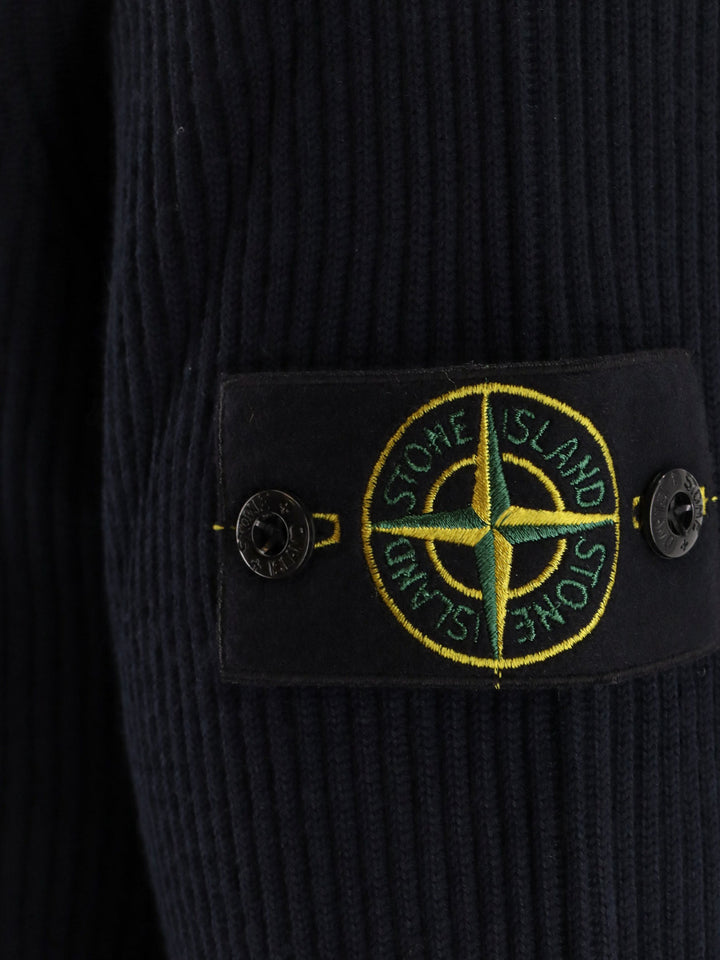 Stone Island Sweaters - Blue and green | 03b68299ea6234910a5a61d8c3f39517a55e64da