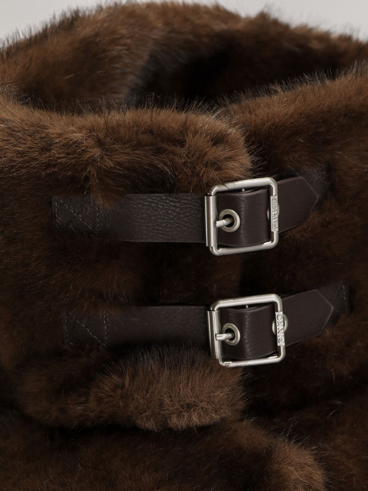 Pinko Coats - Brown | b8e5202beb1981132ae03f23559c36f42a7b44b8