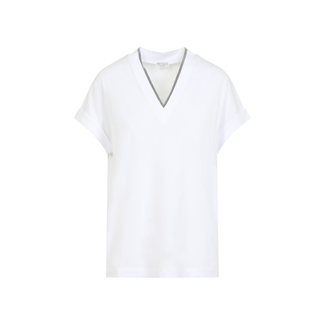 Brunello Cucinelli Pullover - White | 68c2c66a1f08983f7d69c7fb51efe856892f0de0