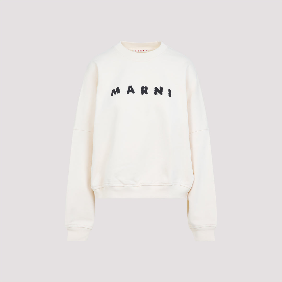 Marni Sweatshirts - White | abfef9b0777af8984e8afd14f982b995fc8cac52