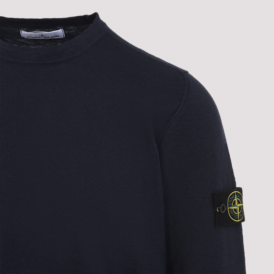 Stone Island Pullover - Blue | 01c3e7292b7d16c1f7b0b7a6a822740b670bda64