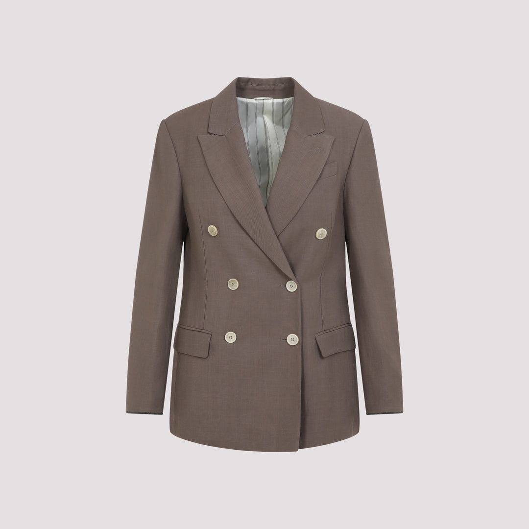Brunello Cucinelli Jackets - Brown | 3878dbef03e19c48e2221216e9d0a41827ce0c73
