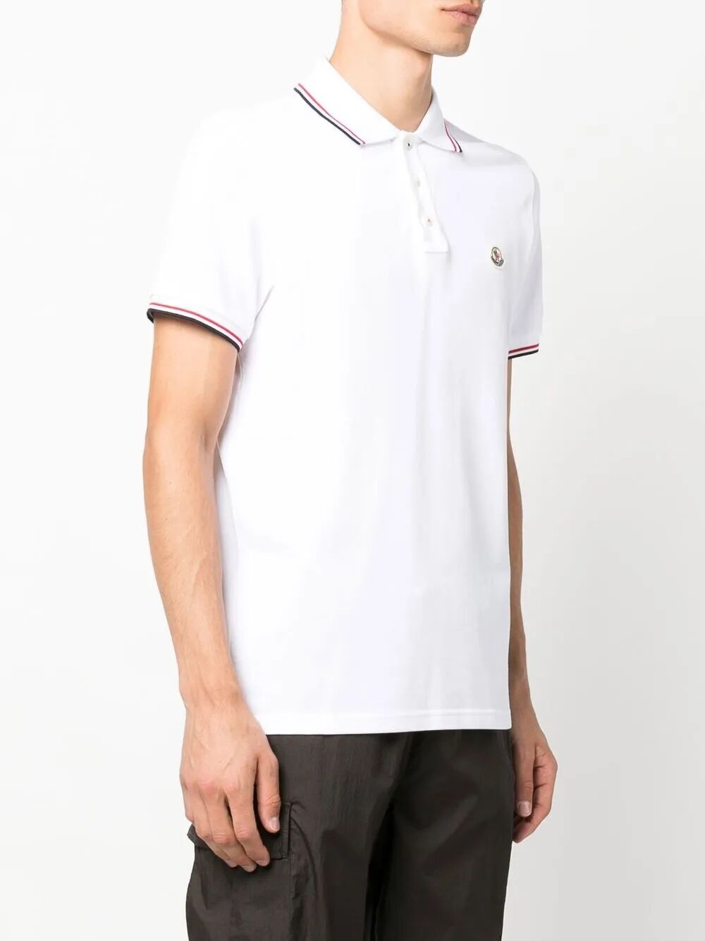 Moncler Polo - White | 7c2c8bbb6bf0e90980cb4853c29ff6e4a24c2205