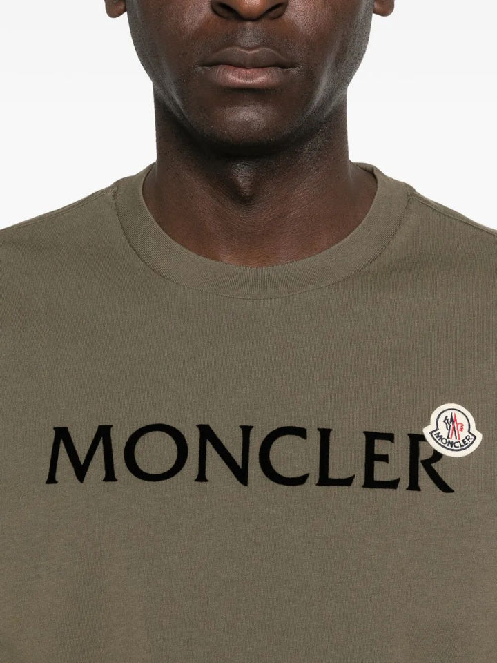 Moncler Round neck - Green | 53415922ebaff5be29db41b0d13266657ad50e1b
