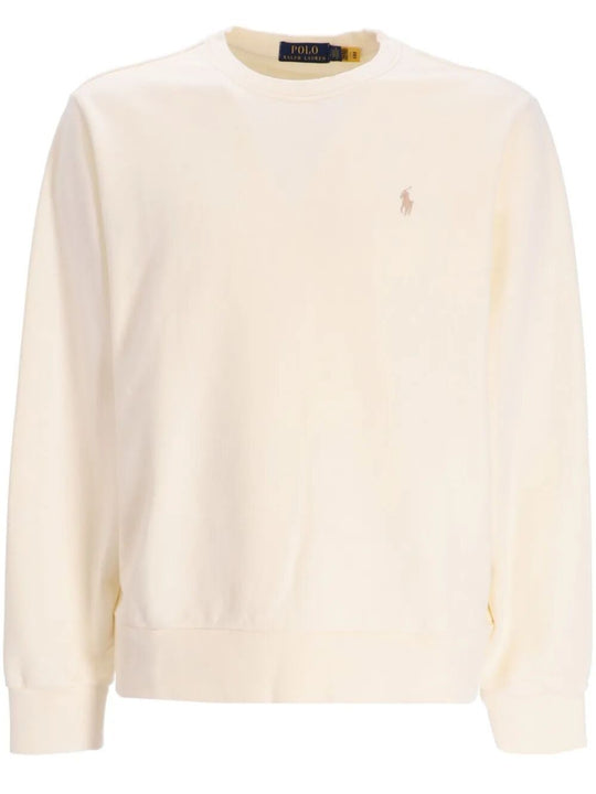 Crewneck Cotton Jersey Sweatshirt