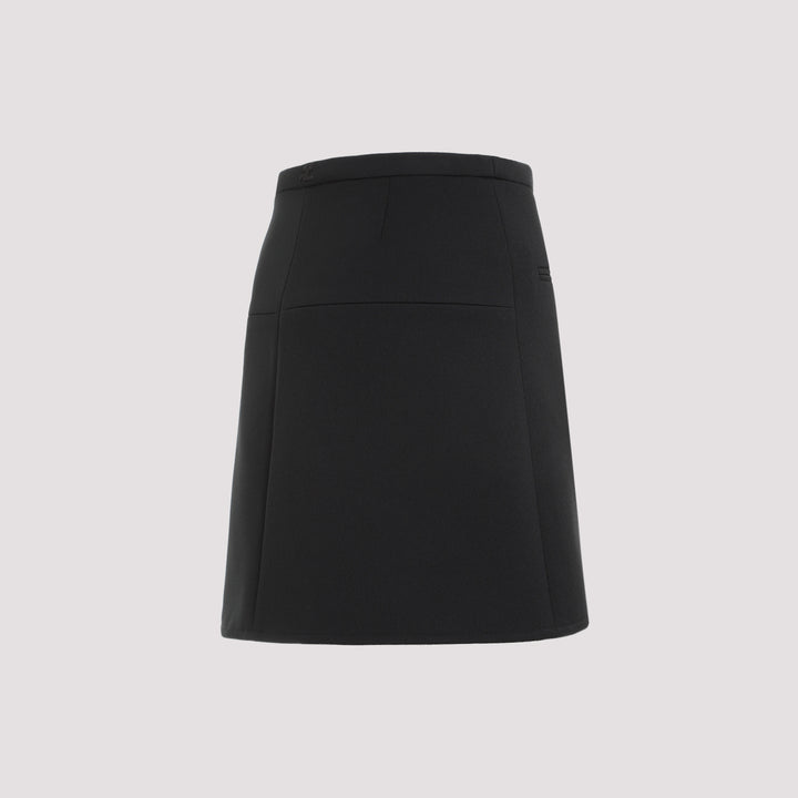 Courreges Mini skirts - Black | 64cf68d790759a8fde07a9cf9cd37fd6c1fce51f