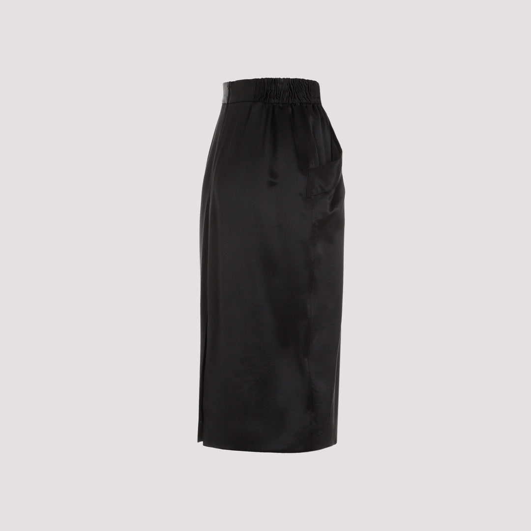 Saint Laurent Midi skirts - Black | 43e2ad4456fde52ca6a63346ad0f747bd72f8a0f