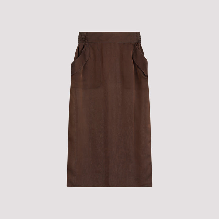 Saint Laurent Midi skirts - Brown | 79452b53fa88f030594d5f1a1e73057882a385ea