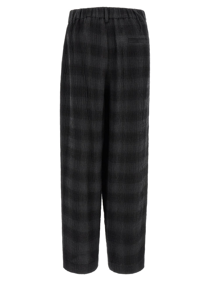 Tela Check Pants - Gray | 4e590e6cc734cb7c83c1fe61c111a73380366389