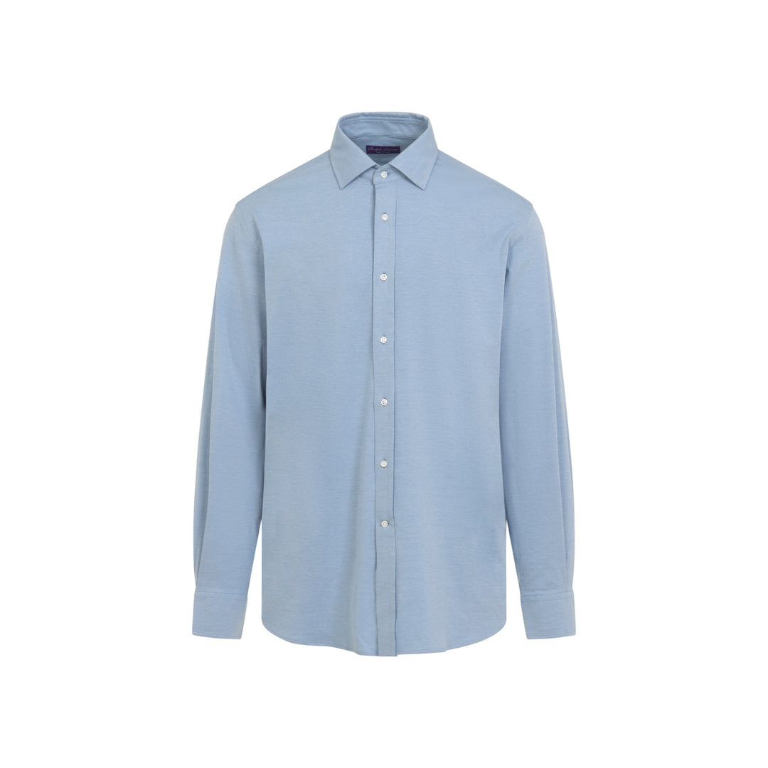 Ralph Lauren Purple Label Shirts - Blue | 43396dba01edb36541271b0e4e1f9fd463e3fb17