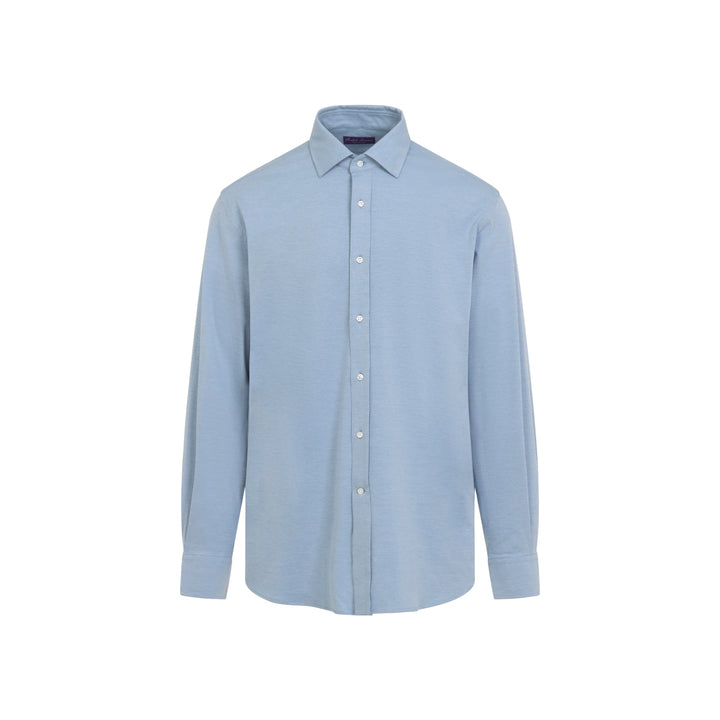 Ralph Lauren Purple Label Shirts - Blue | 43396dba01edb36541271b0e4e1f9fd463e3fb17