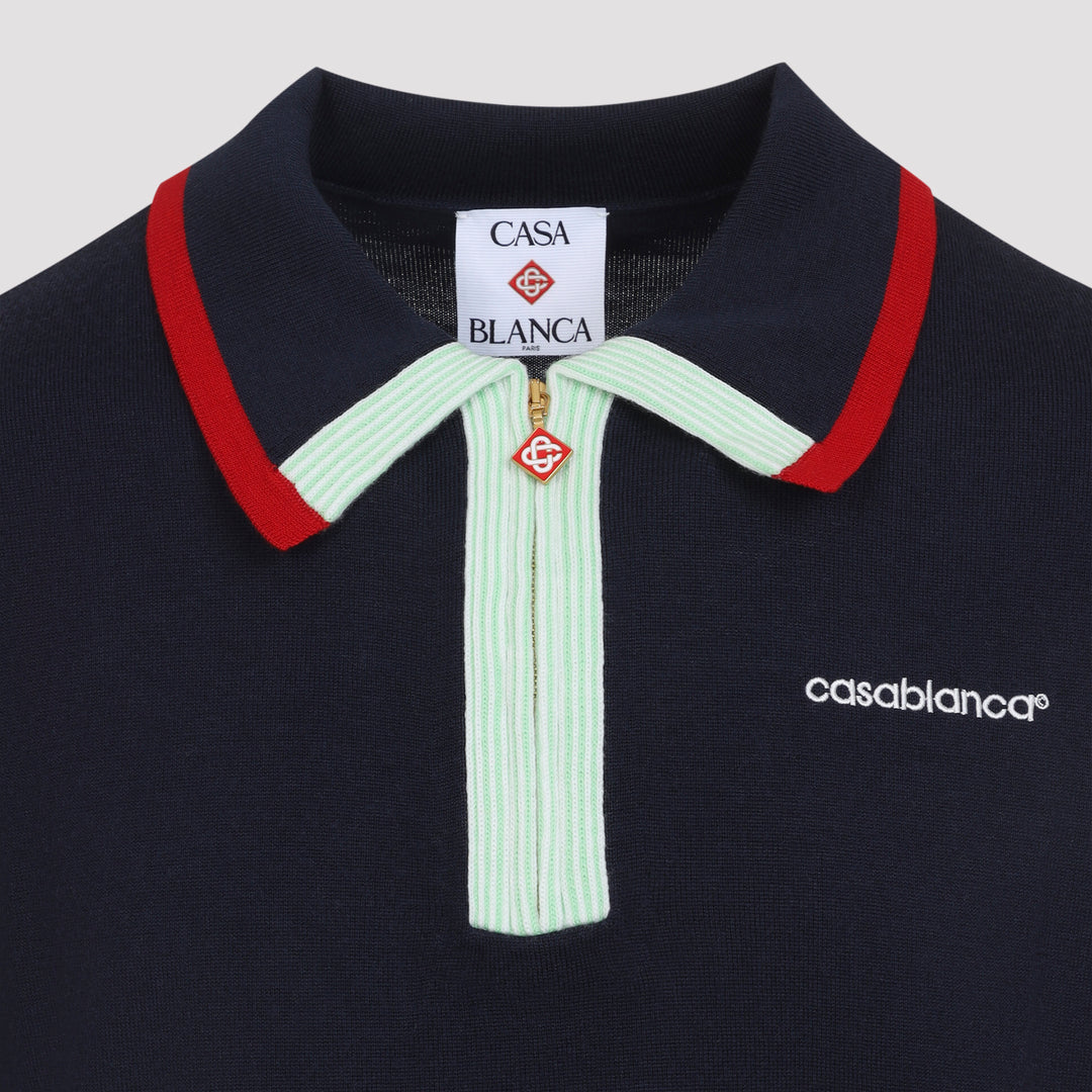 Casablanca Polo - Blue | f95671996c22cb4a0f54d286daa6cfc9a5e42a1b