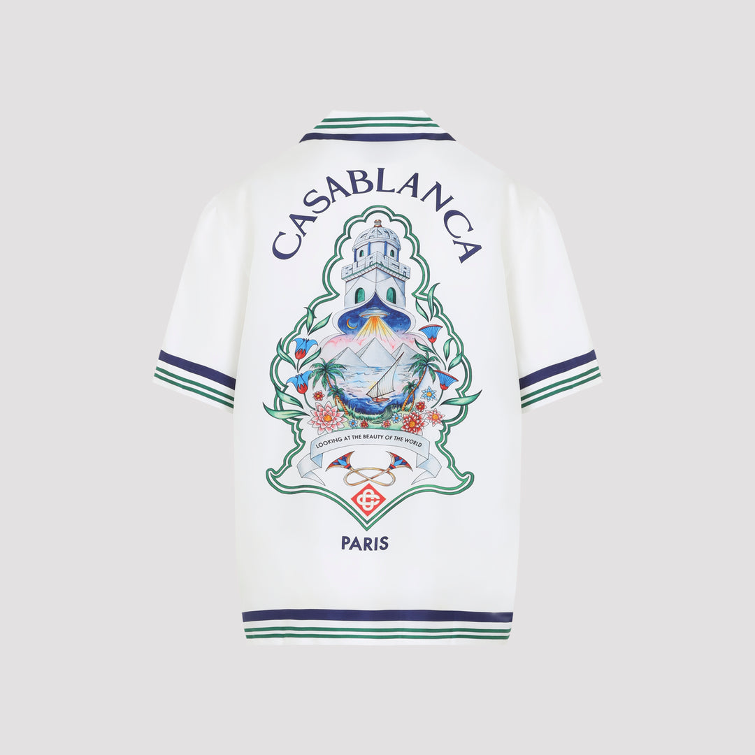 Casablanca Shirts - White | 7f9db4ad6a5202f0e4712ed56954a764ae0d7589