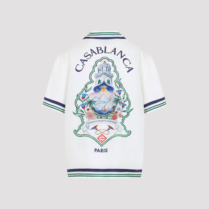 Casablanca Shirts - White | 7f9db4ad6a5202f0e4712ed56954a764ae0d7589