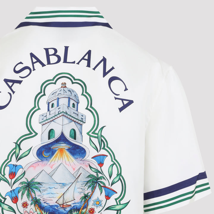 Casablanca Shirts - White | af4380438d02f81f02e2edef7f17b43d3197b116