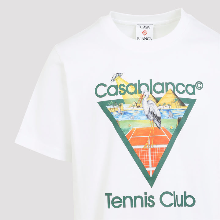 Casablanca T-shirts - White | 4d484329058c9edb6686e43b9437cce50297f998