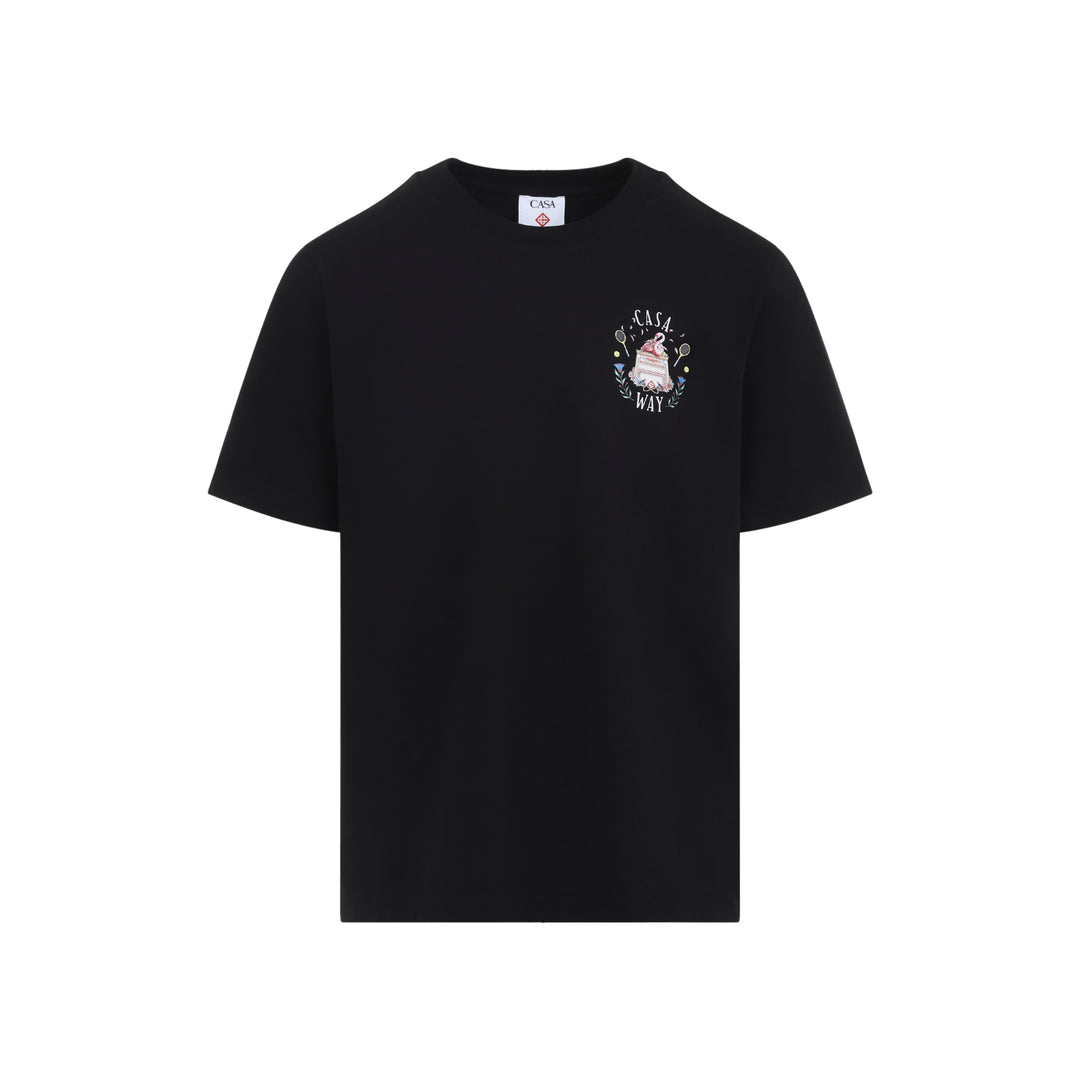 Casablanca T-shirts - Black | 8218e458be4112c7ea0e0940872453d302943930