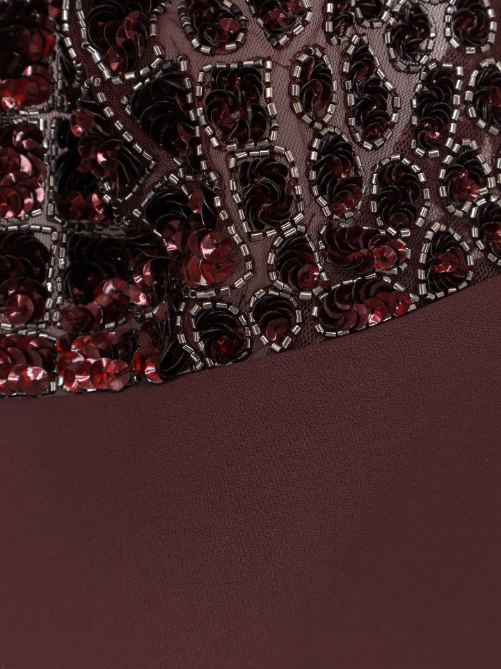 Elisabetta Franchi Dresses - Merlot | 7c74f93743d53d29fd1ee3b66027ded4de2d7f71