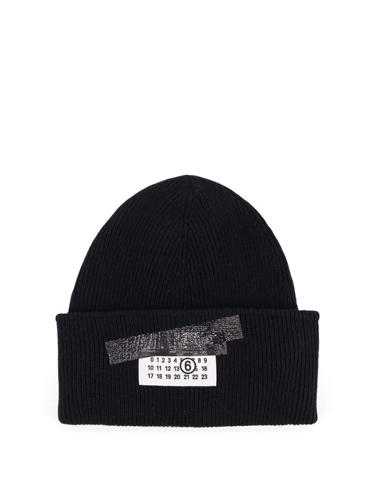 Wool Blend Beanie Hat