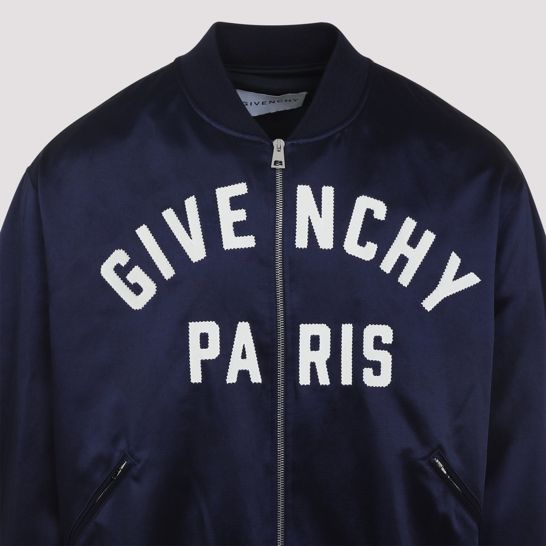 Givenchy Bomber jackets - Blue | 0625ba980f3a2ee6ad8f87c8f019182afddbf22b