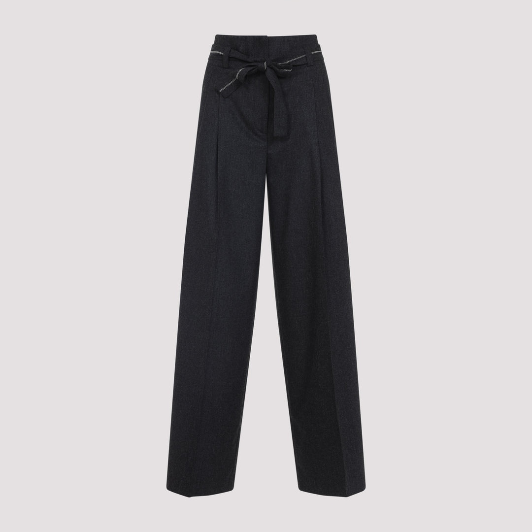 Peserico Wide leg - Grey | 0e637ea2f310bd5432fc3e437e3cb3be9a71ba7e