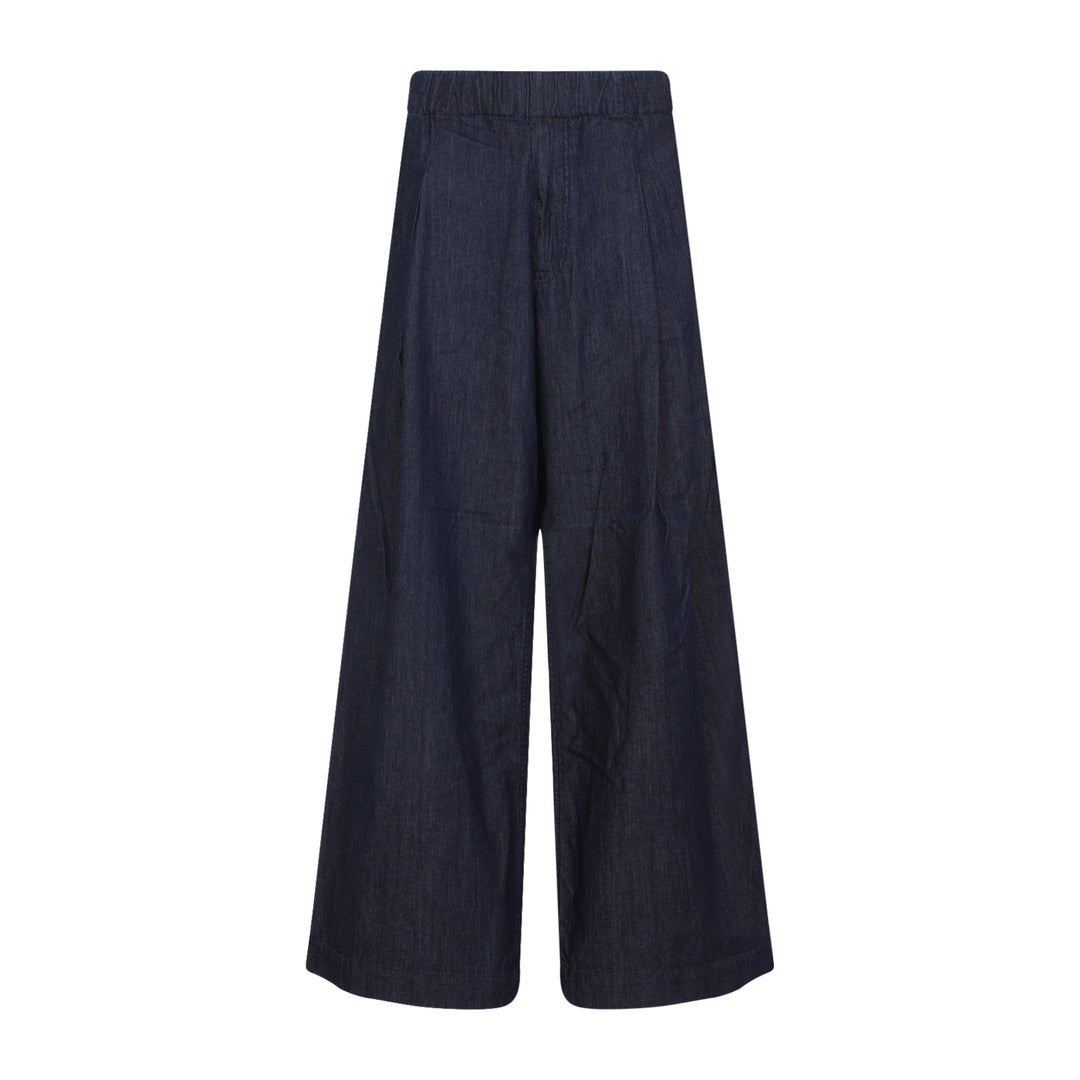 Dries Van Noten Wide leg - Blue | 533d612999d28162e2dc4e30969fda84921c6986