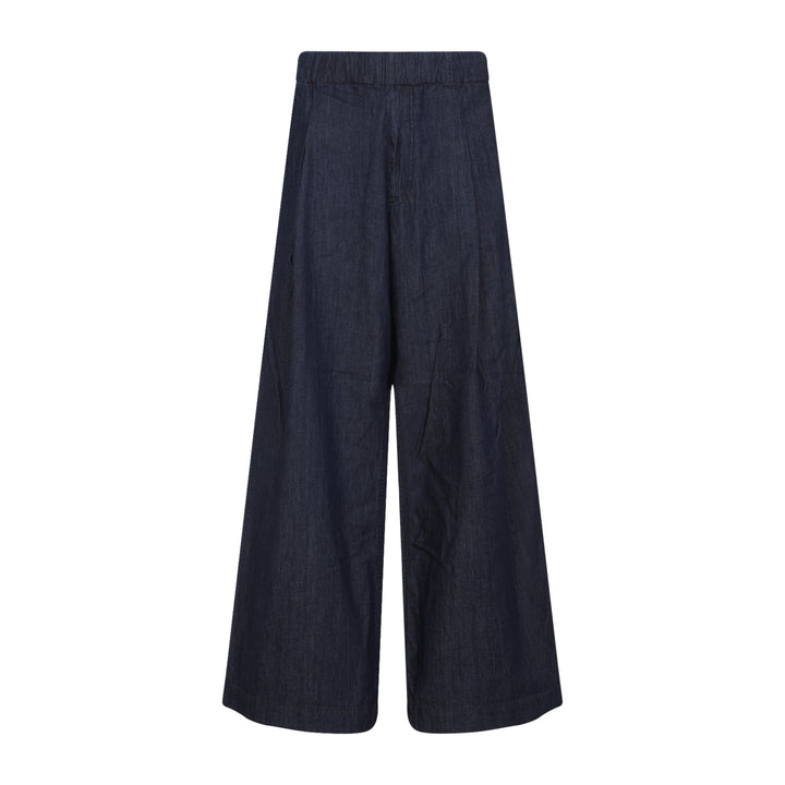 Dries Van Noten Wide leg - Blue | 533d612999d28162e2dc4e30969fda84921c6986