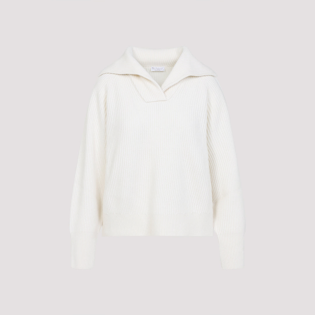Brunello Cucinelli Pullover - White | 53aaa86a799390979d0a6812057cc3d48a565013