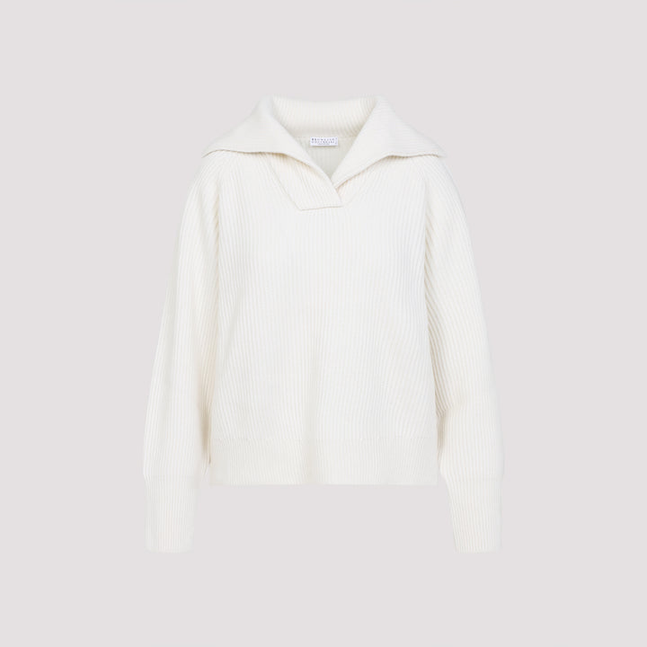Brunello Cucinelli Pullover - White | 53aaa86a799390979d0a6812057cc3d48a565013