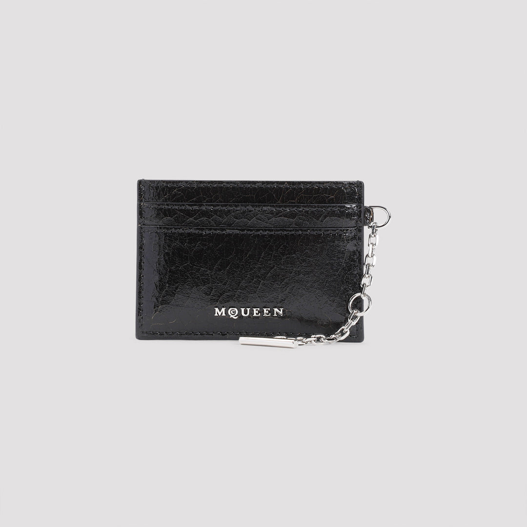 Alexander Mcqueen Credit card case - Black | 32168ad14574e6e3bacf194e5982de89ef699669