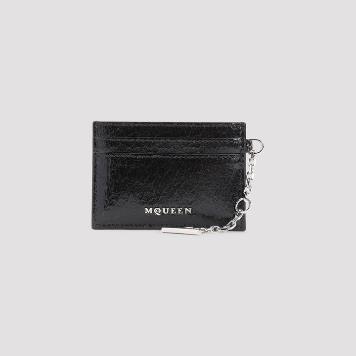 Alexander Mcqueen Credit card case - Black | 32168ad14574e6e3bacf194e5982de89ef699669
