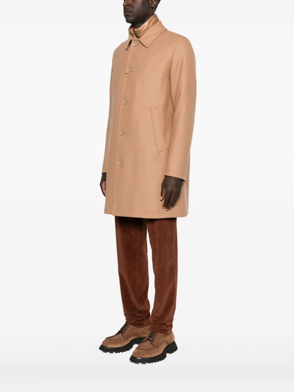 Herno Single breasted - Nude & Neutrals | 0546e8e89eb788a5de3ef9937203667eb36a2071