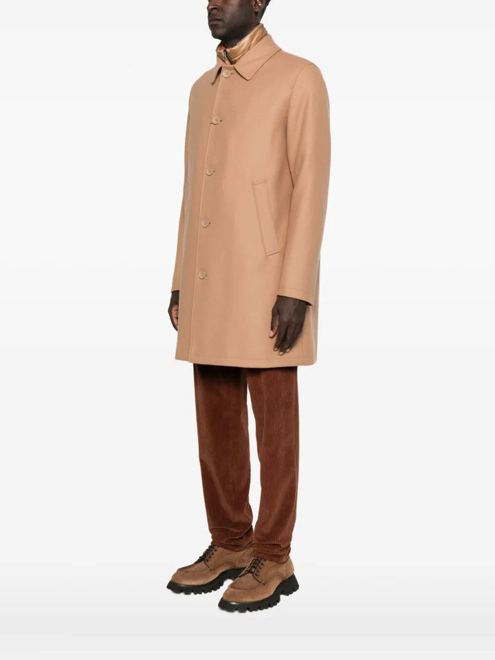 Herno Single breasted - Nude & Neutrals | 0546e8e89eb788a5de3ef9937203667eb36a2071