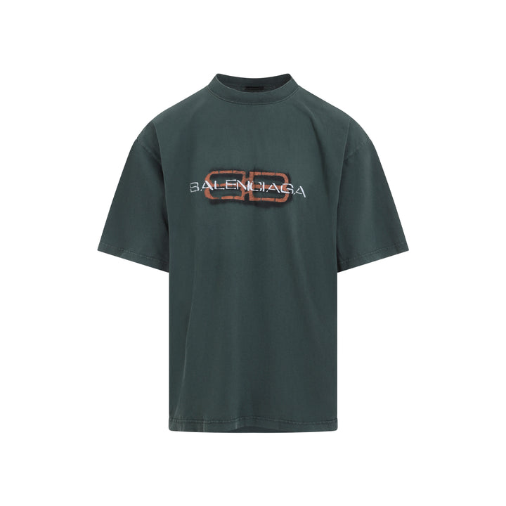 Balenciaga T-shirts - Green | 01d44a9fa6da57610940ee3547206001a18926e1