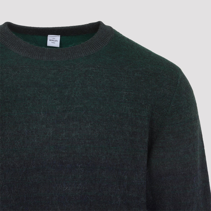 Berluti Pullover - Green | 597b651b7def9dd68304ad62df0ebe40ca15a8a9