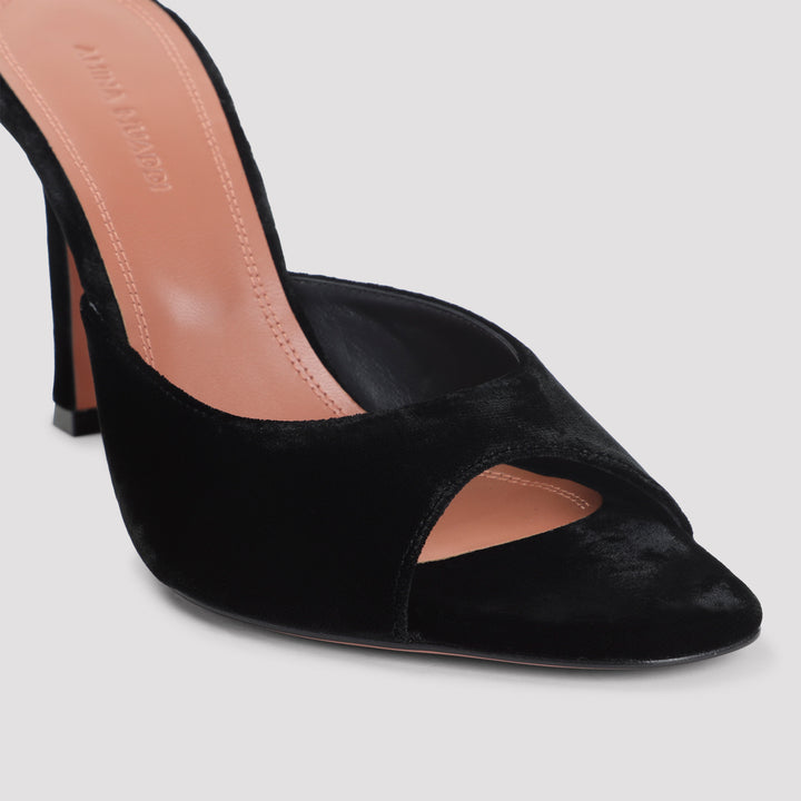 Amina Muaddi Sandals - Black | 87920b4e1c70d5bc1eccc0042b434e52f6065d13